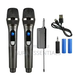 Dual Professional UHF Wireless Microphone