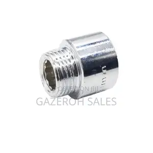 Chrome Reducing Socket Nipples 3/4*1/2