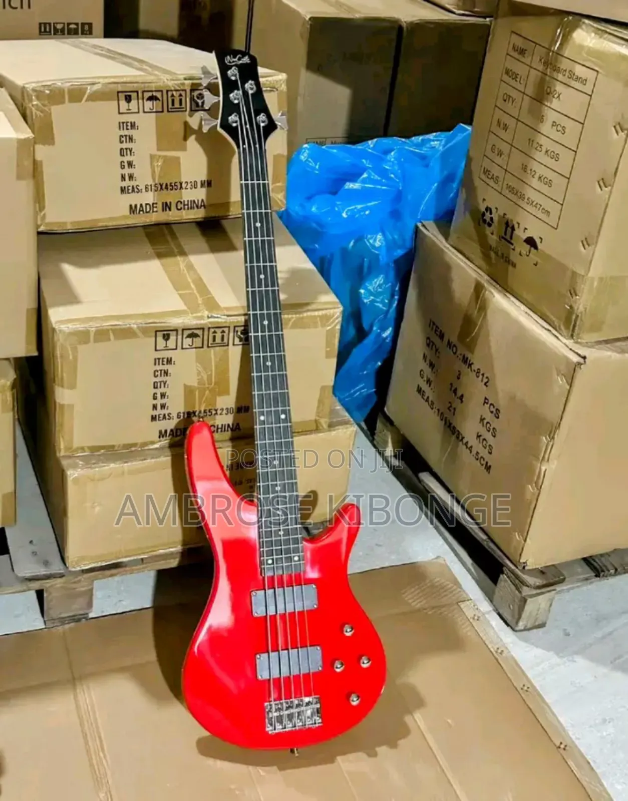 Japan IBANEZ GIO Series Solid-Body 5 Strings Bass Guitars.