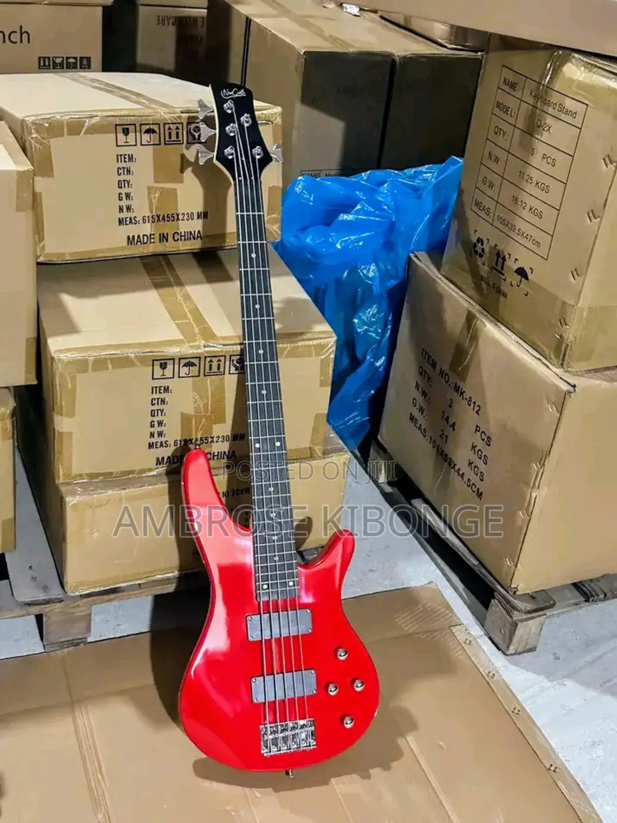 Japan IBANEZ GIO Series Solid-Body 5 Strings Bass Guitars.
