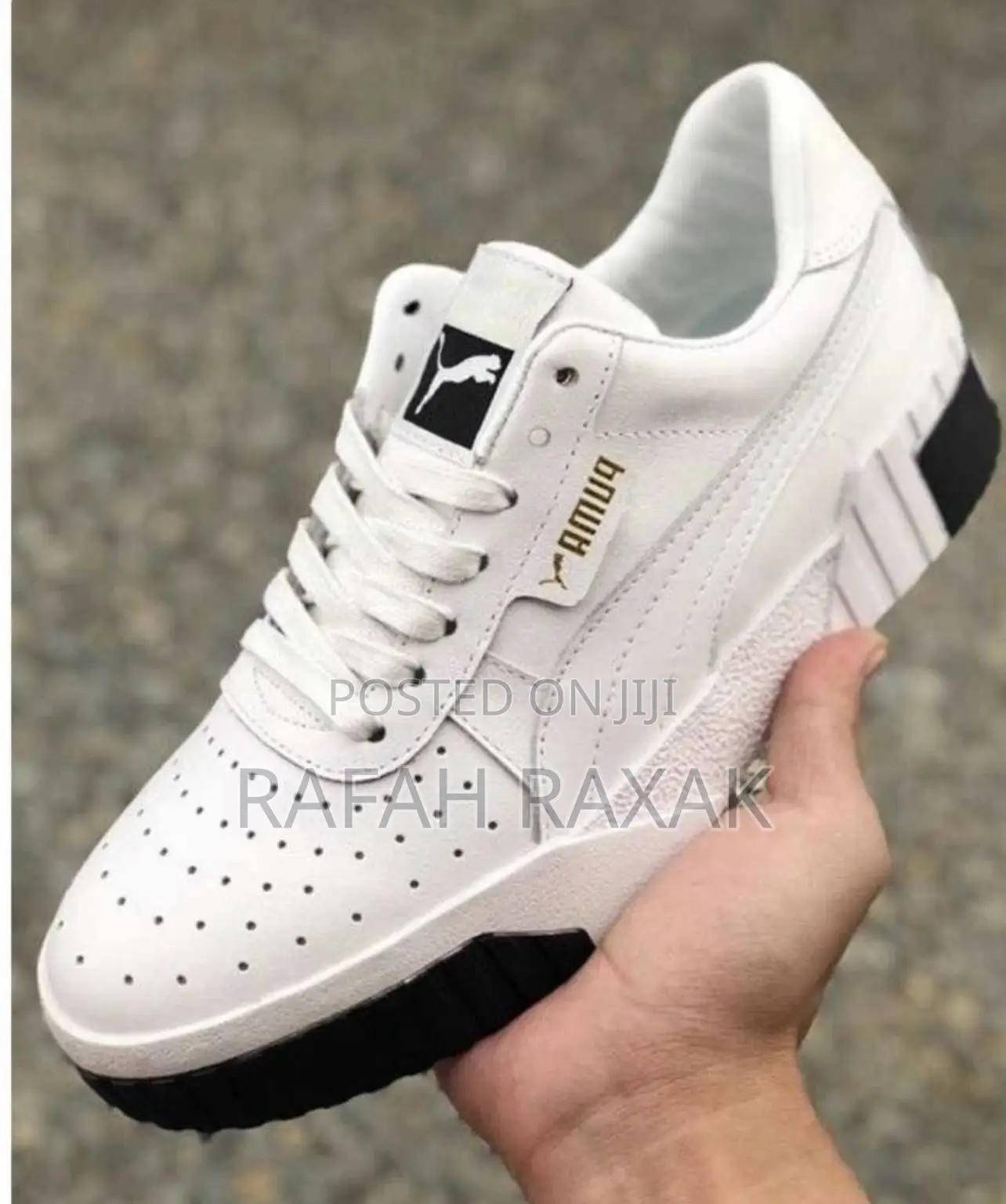 Original Unisex PUMA Cali Black/White Sneakers