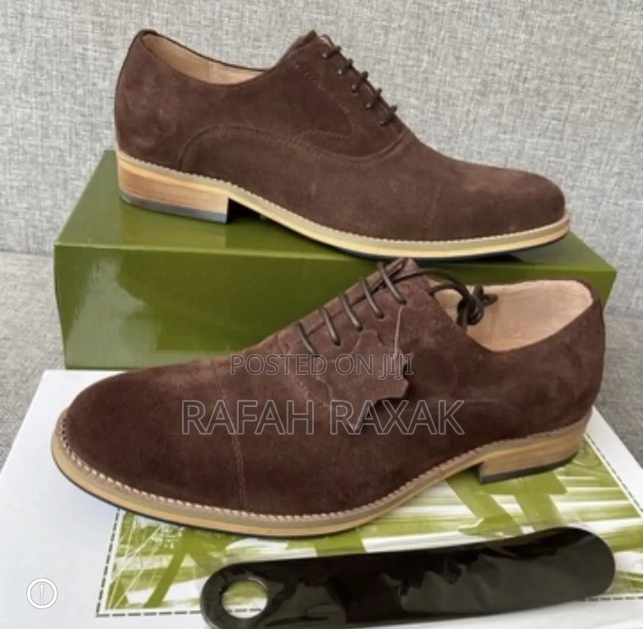 Original Men’S Clarks Gentle Suede Low Shoes