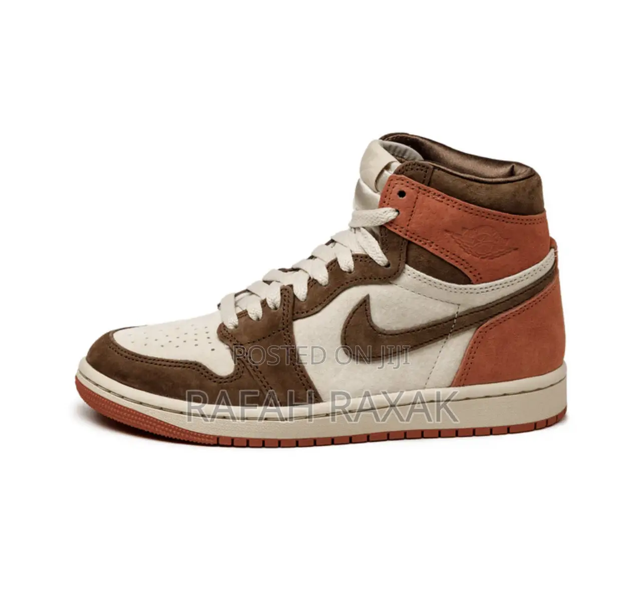 Original Air Jordan 1 High Top “Dusted Clay” Suede Sneaker