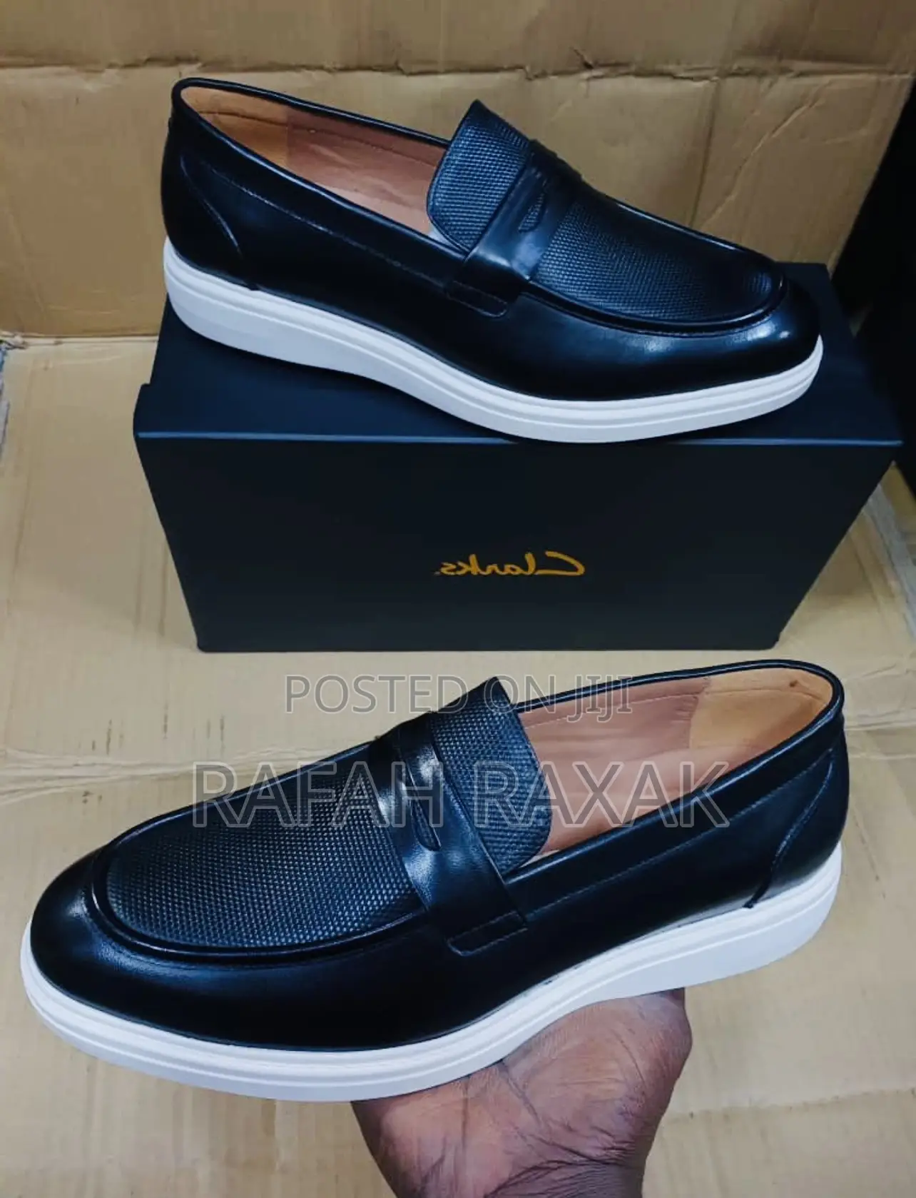 Original Men’S Casual Clarks Leather Loafers