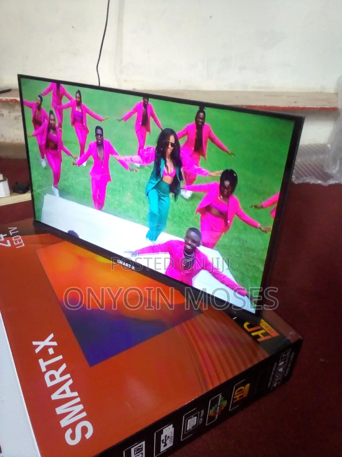 24 Inches Smart-X Digital Flat Screen Tv With Free to Air