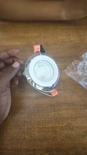5w RGB Spot Ceiling Light Changes Colors Glass Panel