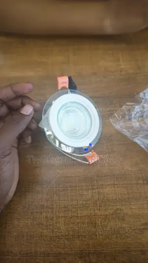 5w RGB Spot Ceiling Light Changes Colors Glass Panel