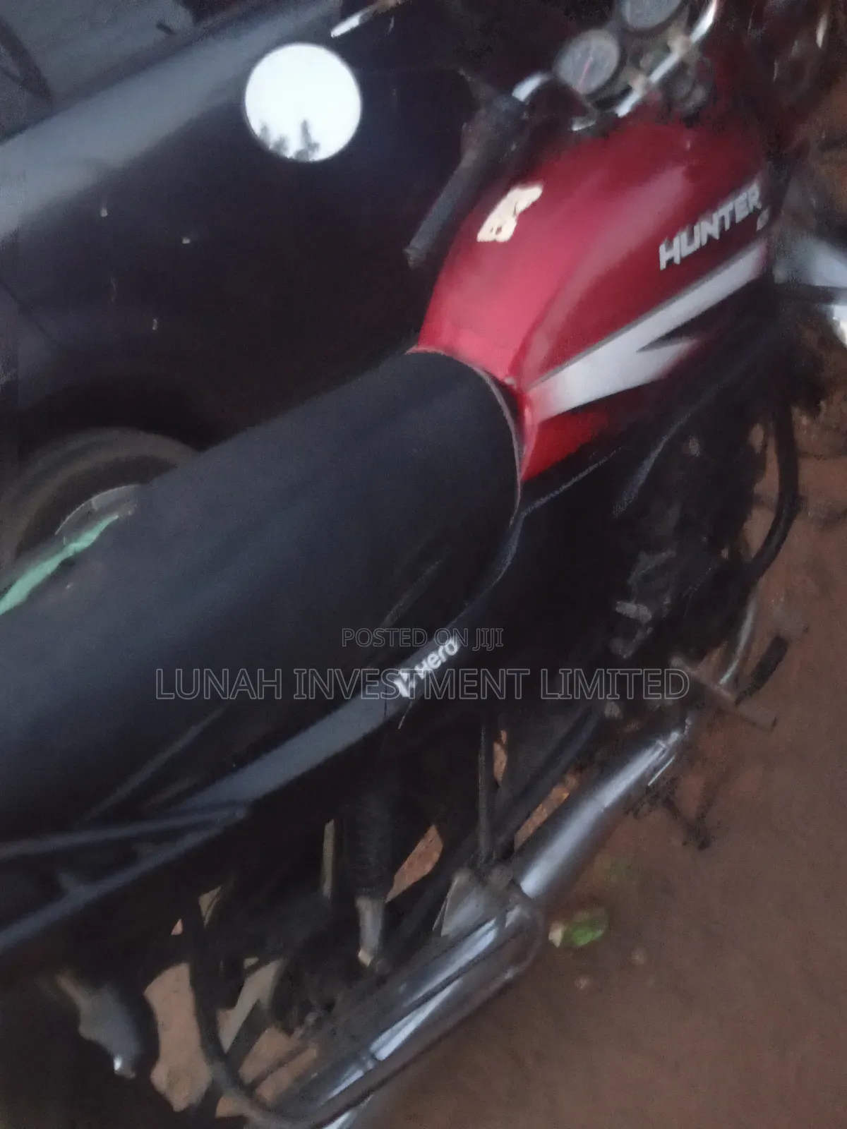 Hero Hunter 125 2022 Red