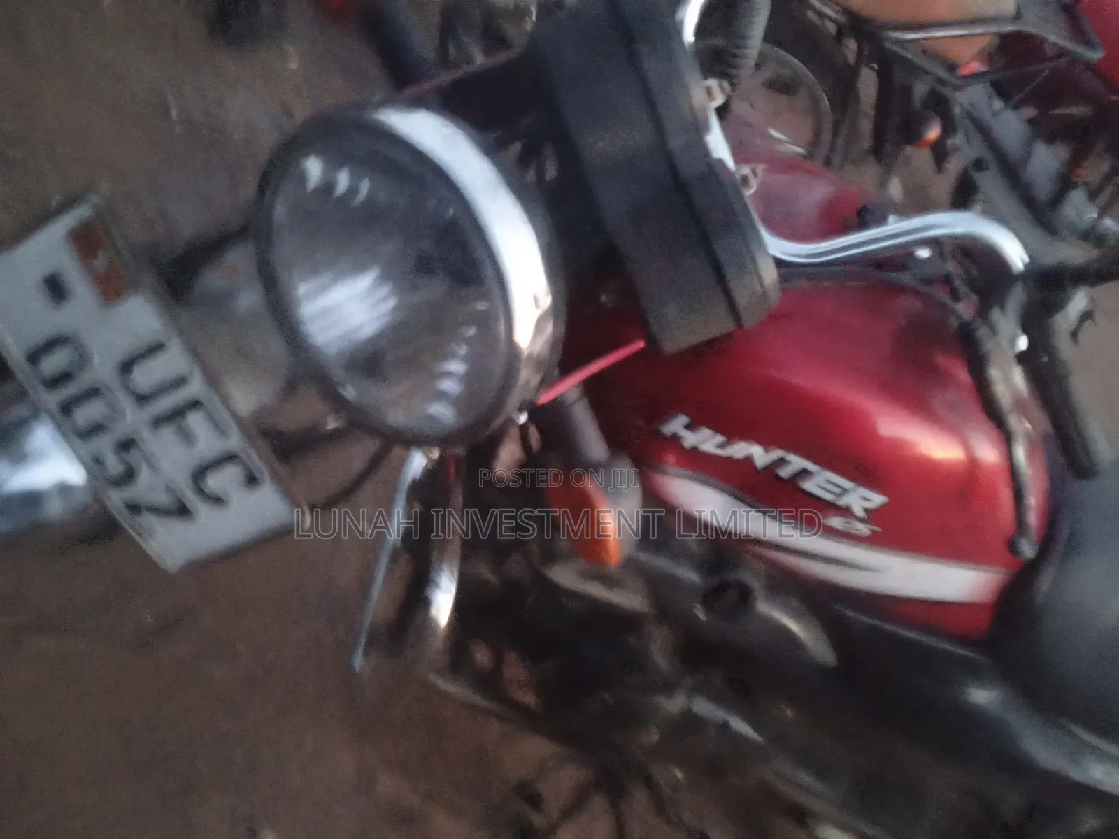 Hero Hunter 125 2022 Red