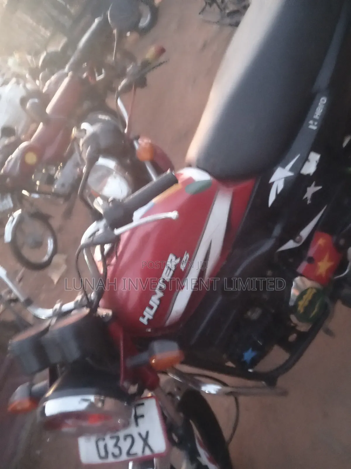 Hero Hunter 125 2024 Red