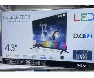 Golden Tech 43" Digital TV USB HDMI Ports