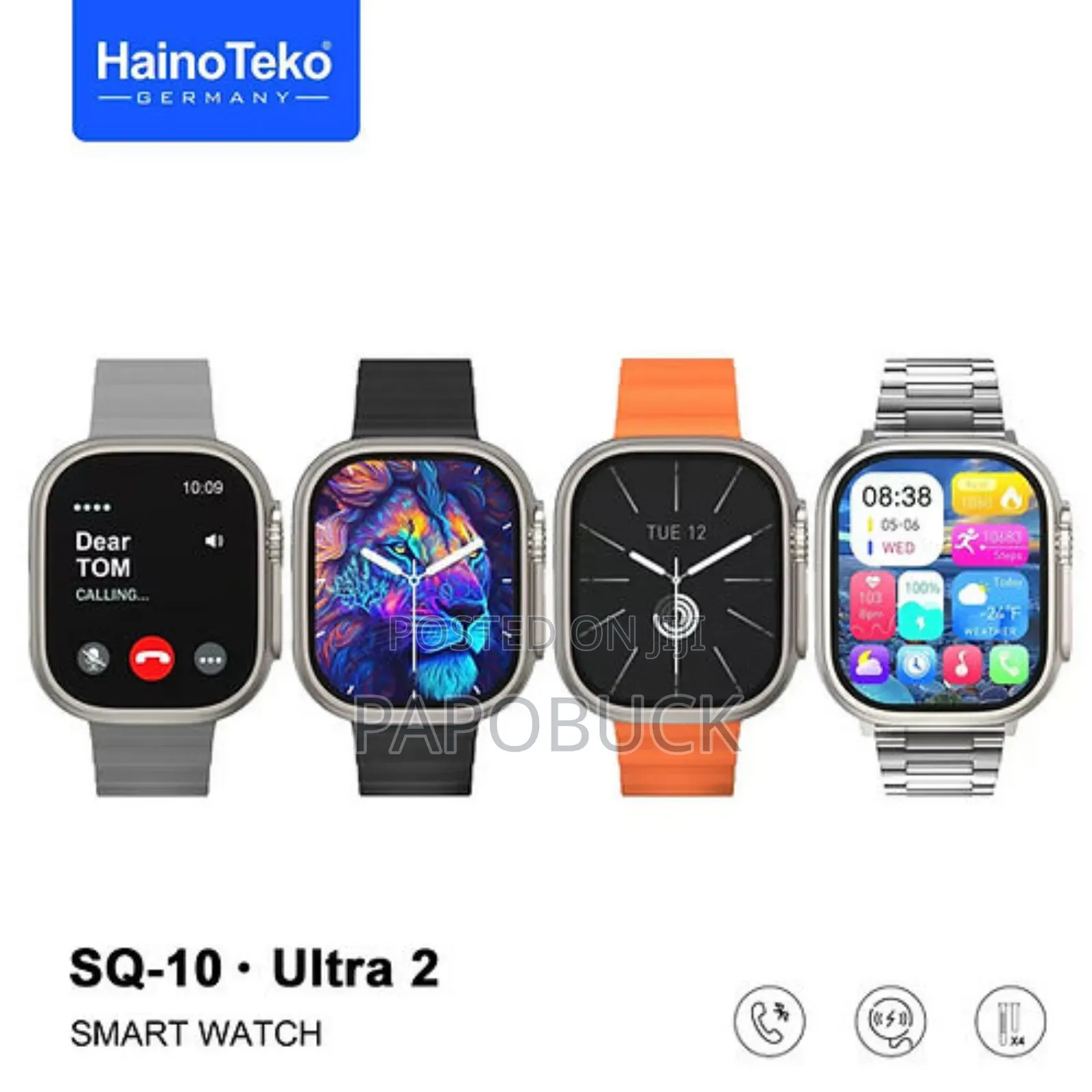 Haino Teko Sq-10 Ultra 2 Smat Watche