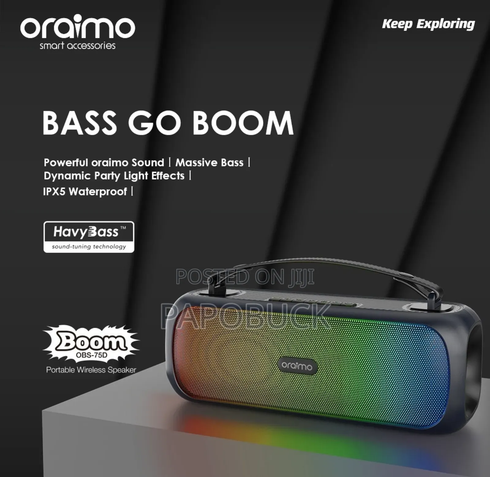 Oraimo Boom Speaker