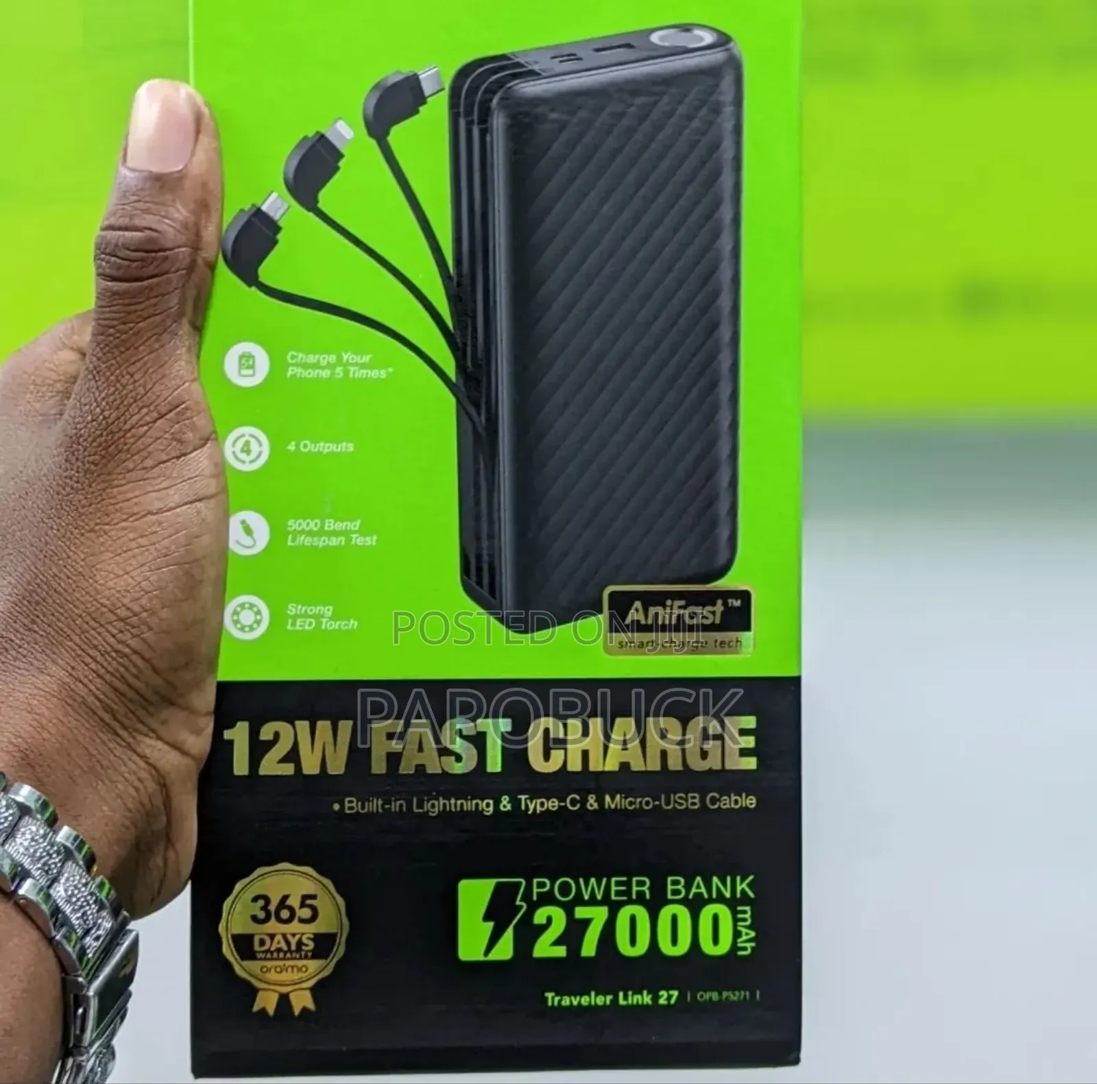 Oraimo 27000mah Power Bank