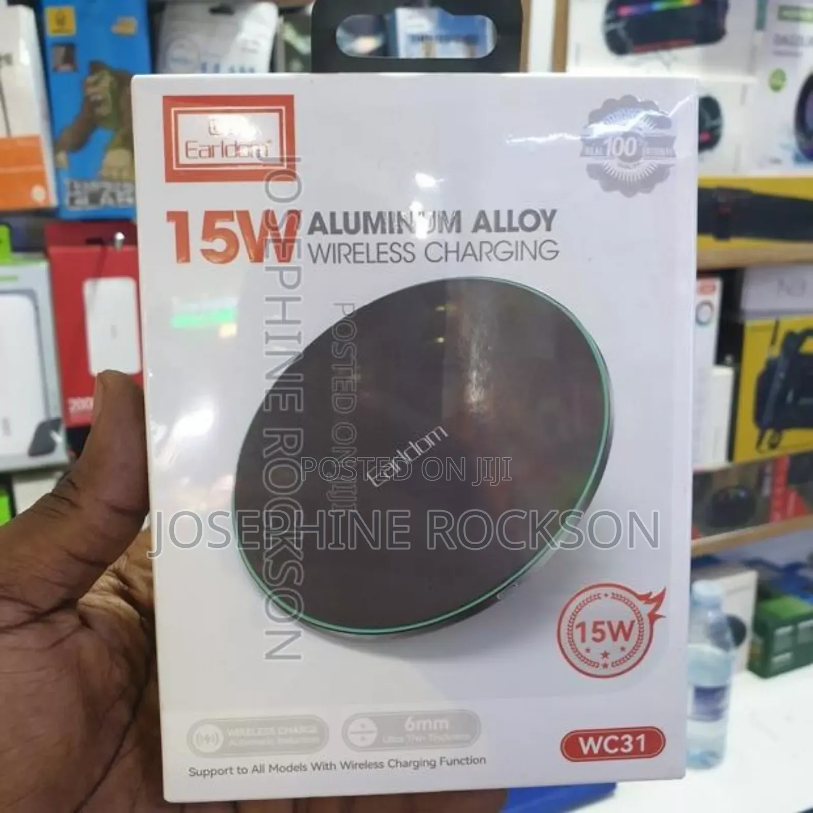 Wireless Charger/ Fast Charger/ 15W Aluminium Wireless Charg