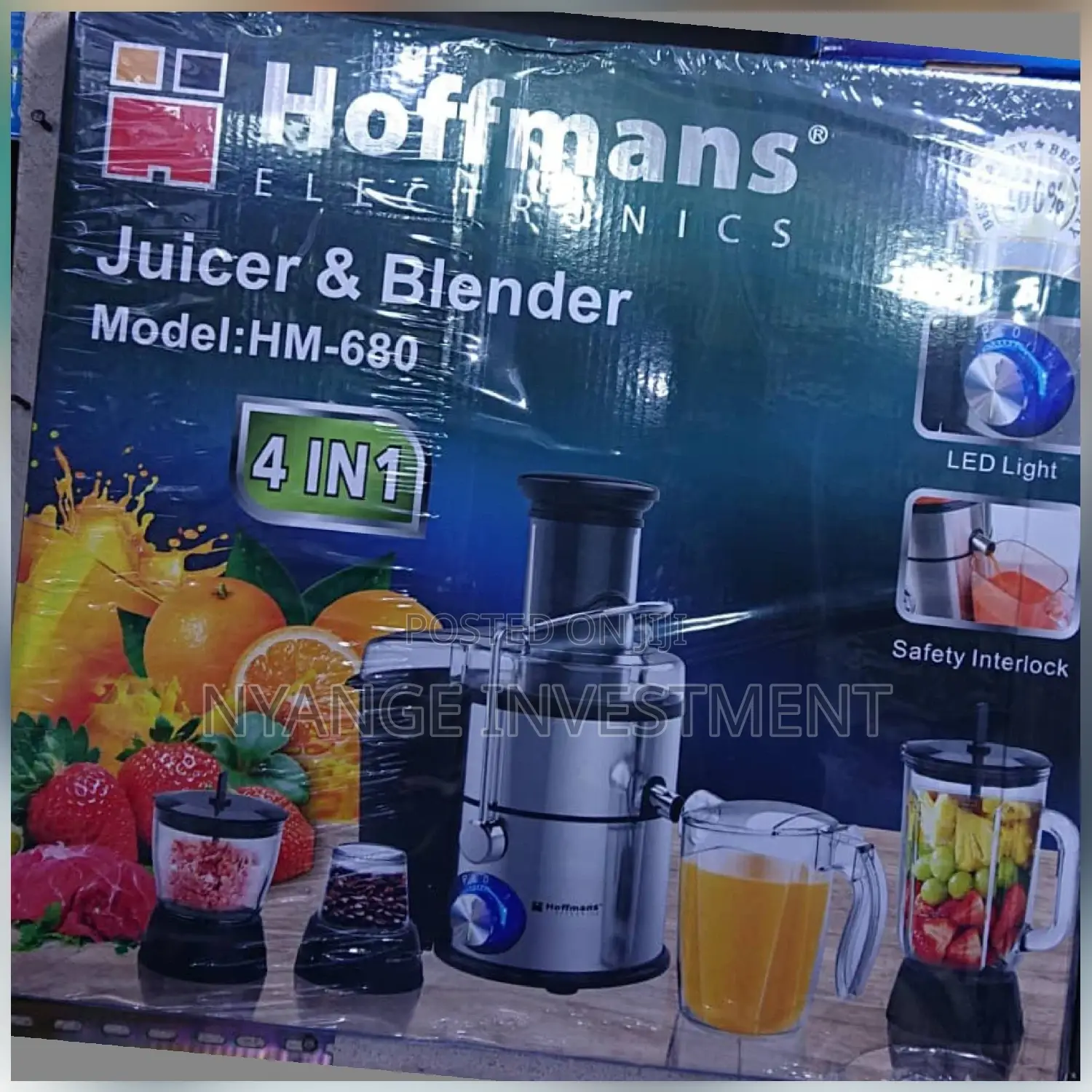 4*1juicer. Hoffmann Juicer and Blender.