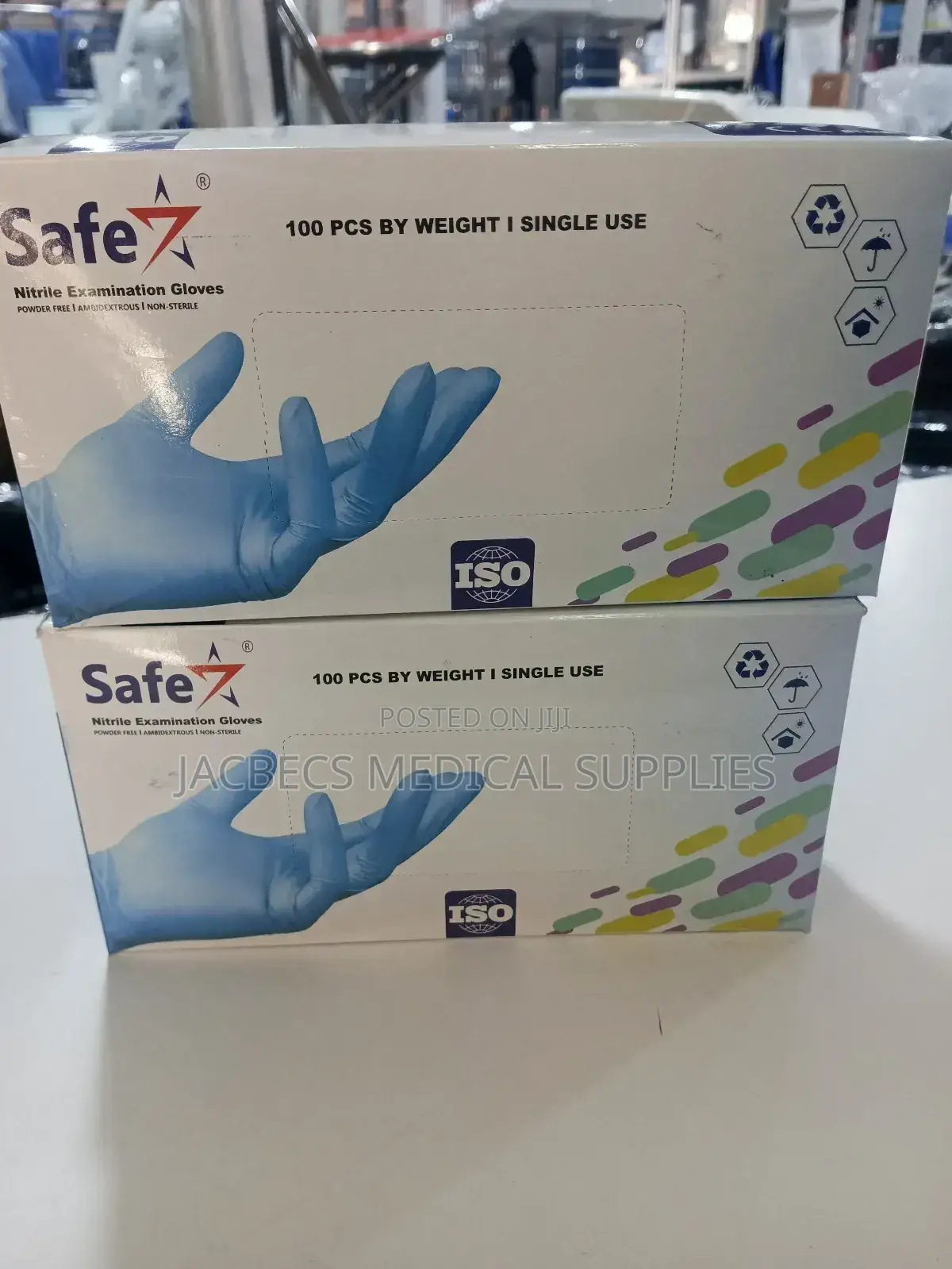 Safe Nitrile Gloves