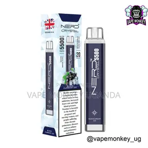 Photo - Nerd Crystal Disposable Vape 5500 Puffs in Kampala