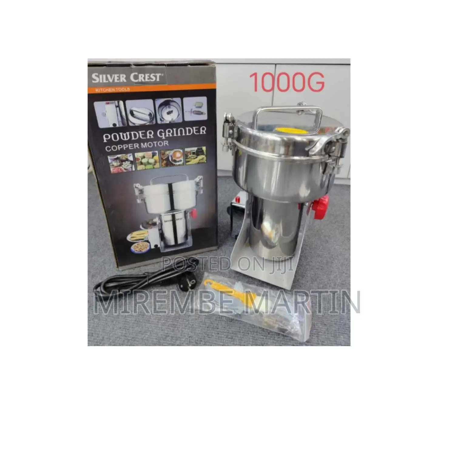 Silver Crest Powder Grinder.