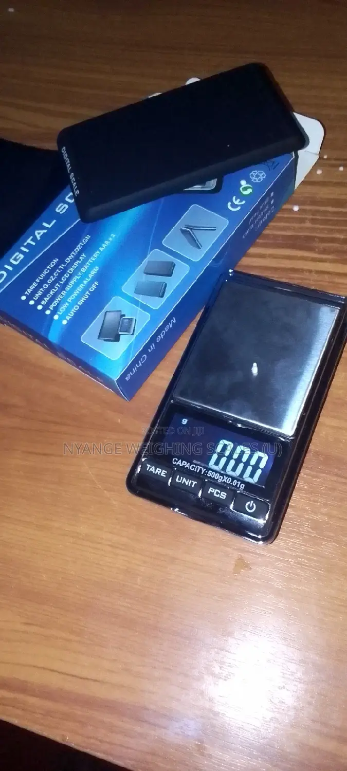 Digital Weighing Scale Pocket Mineral Weigh Scale 500g/0.01g Weights