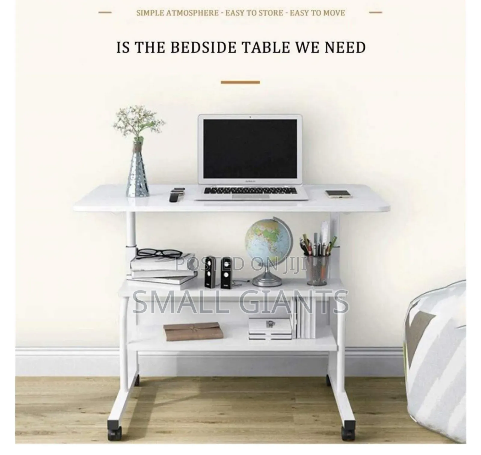 Moveable Lazy Bedside Adjustable Laptop Table