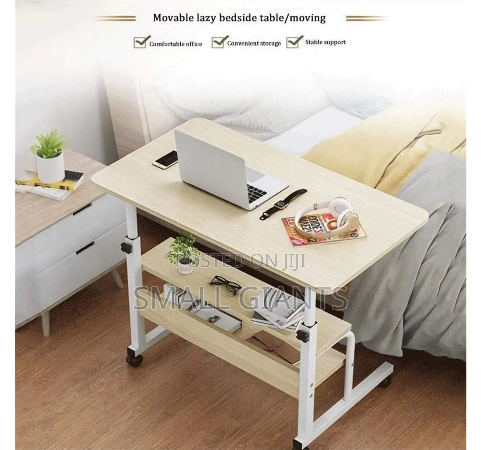 Moveable Lazy Bedside Adjustable Laptop Table