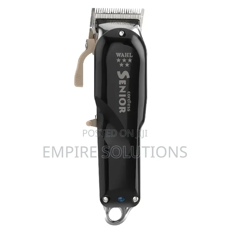 Wahl Genuine Cordless Senior Hair Clipper Rechargeable-Black
