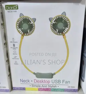 Neck Desktop Usb Fan
