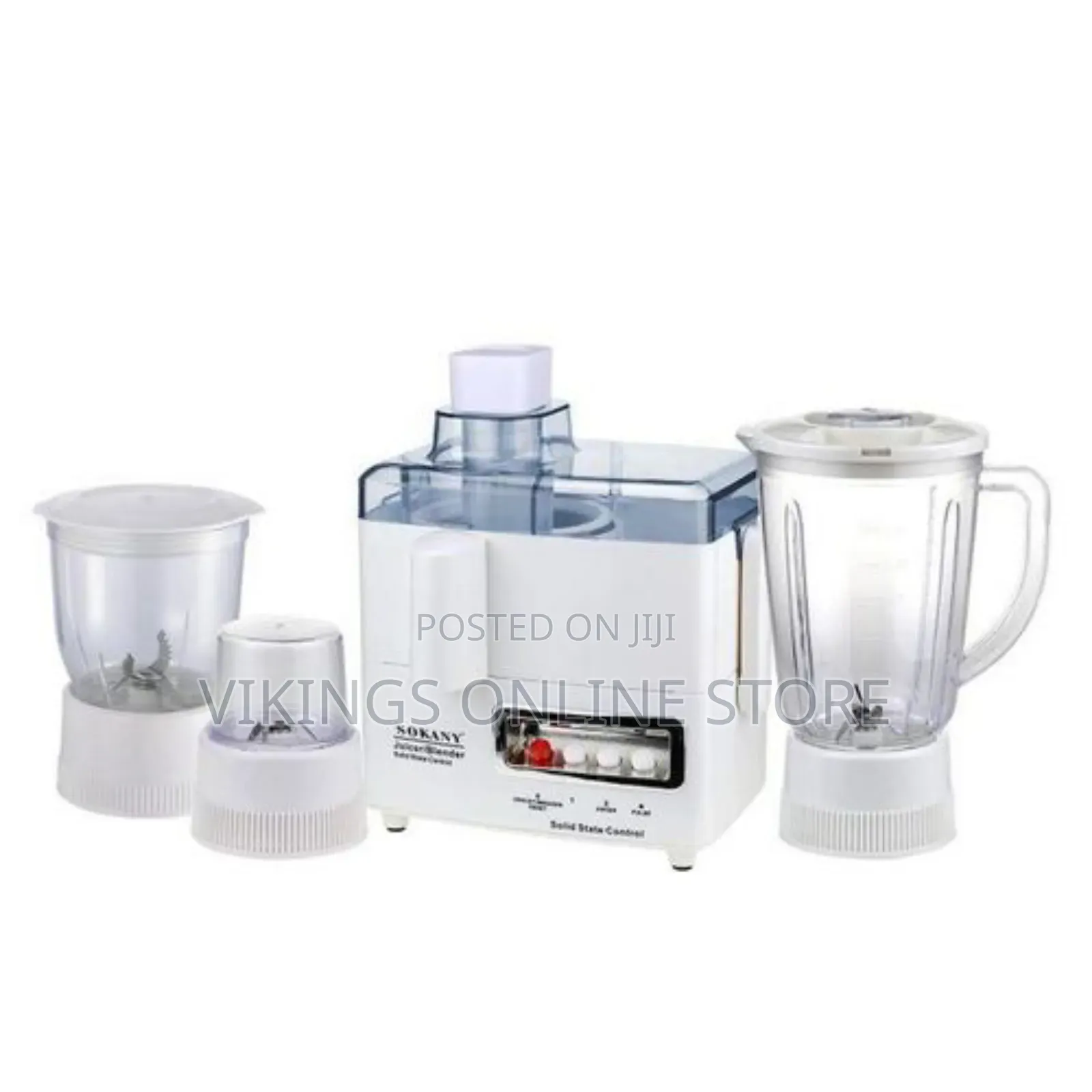 Sokany 4 in 1 Super Blender in 3 Way Function - 1.6 Liter