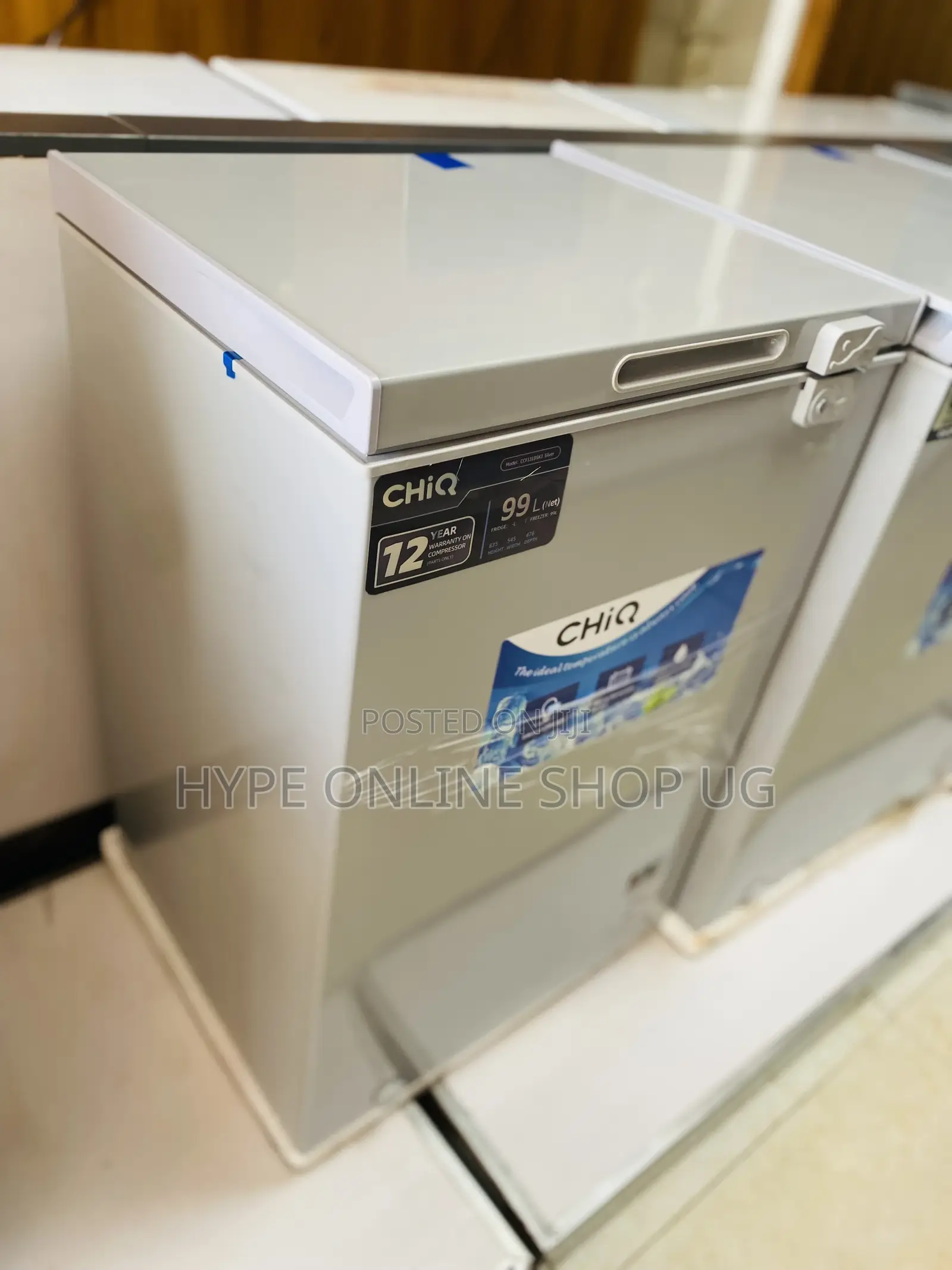 2years Warranty Chiq 150L Fridge