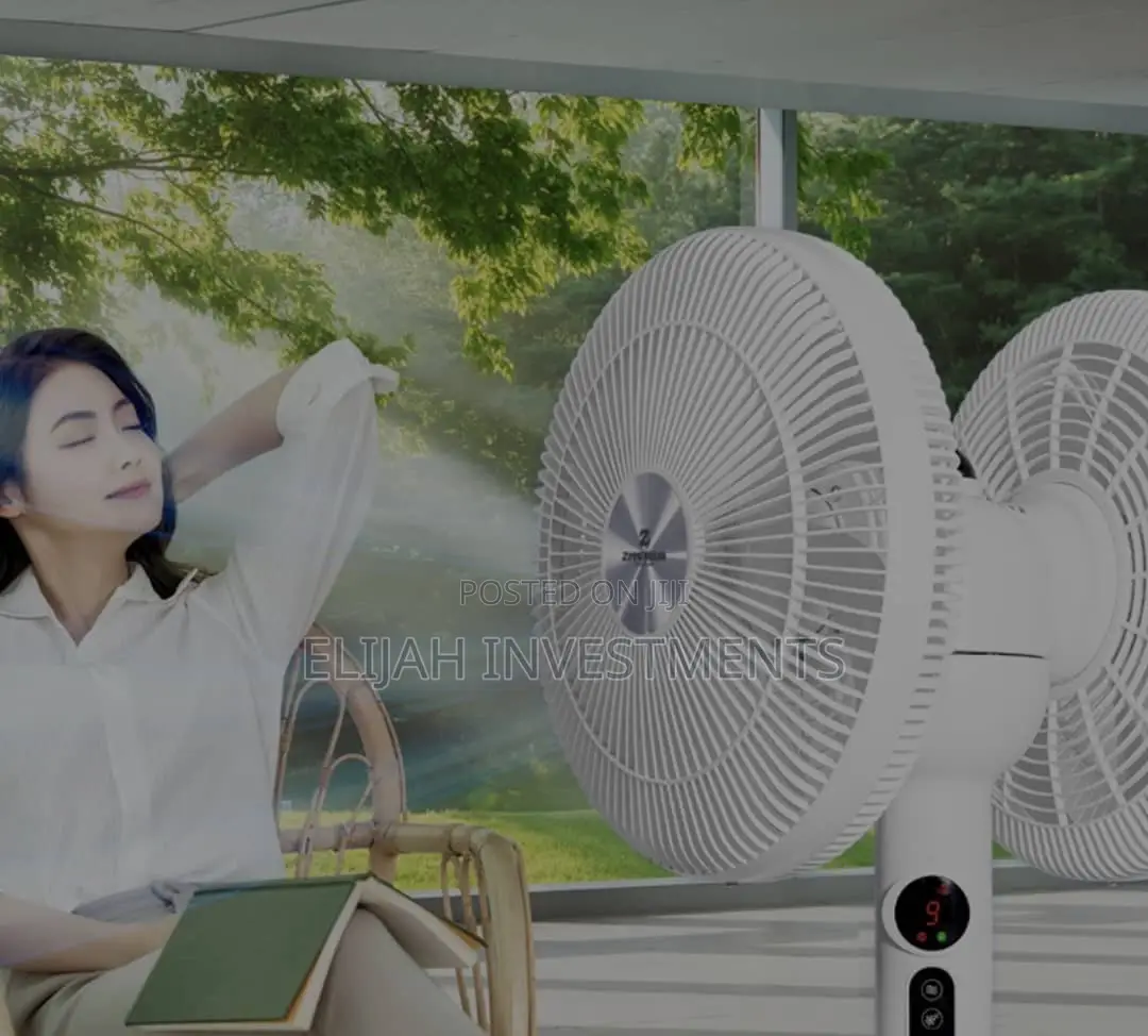 12-Inch Heavy Duty Double Sided Rotating Fan
