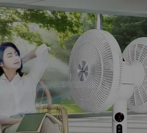 12-Inch Heavy Duty Double Sided Rotating Fan