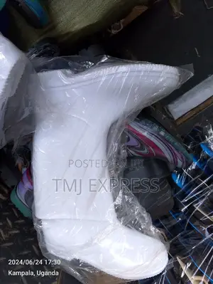 White Gumboots
