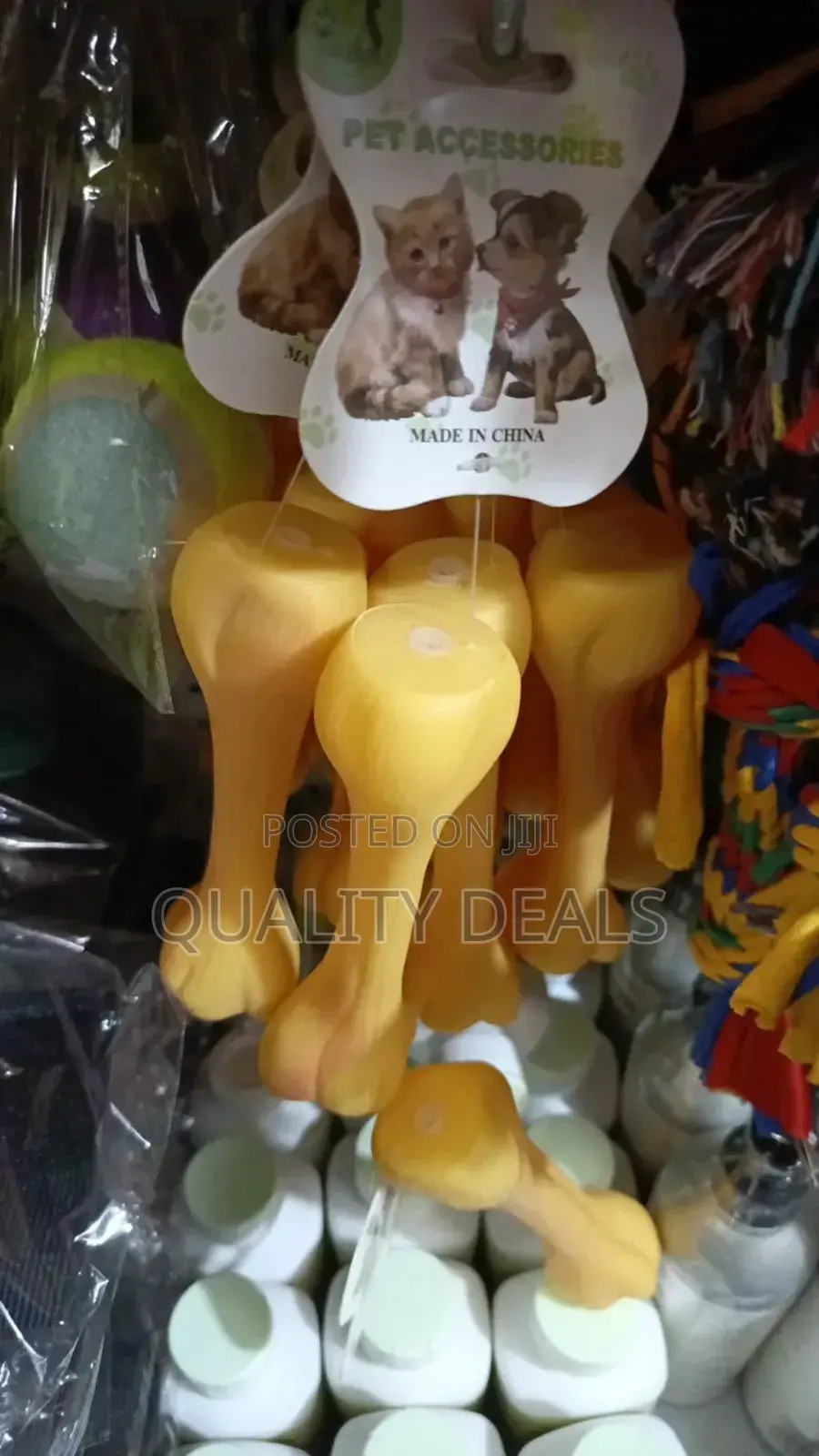 Plastic Pet Toy Bone