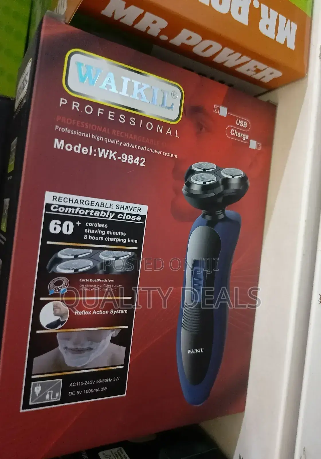 Waikil Professional Rechargeable Shaver