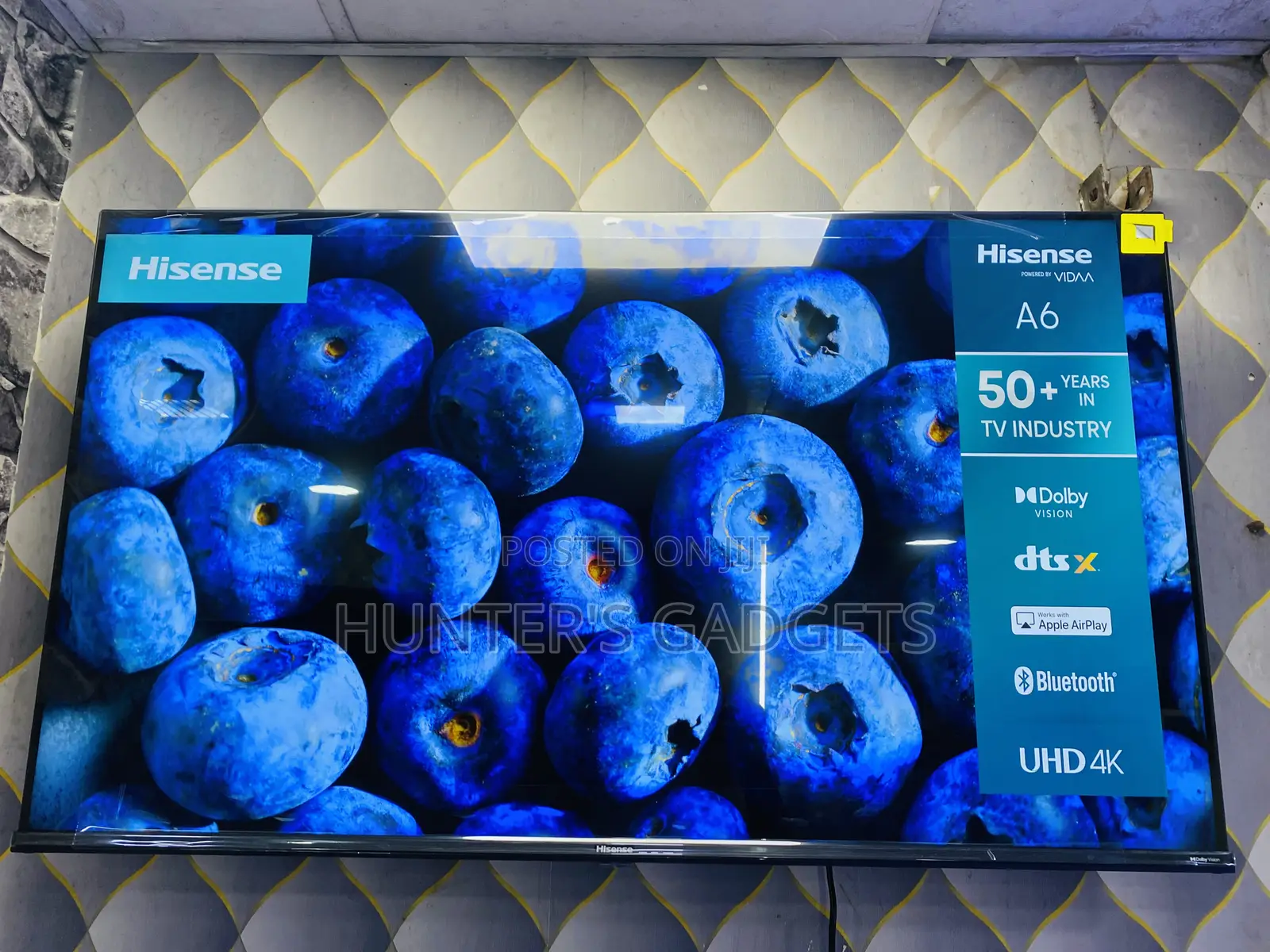 Hisense 43 Inch Smart Uhd Brand New A6 Series Frameless