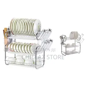 3 Layer Stainless Dish Rack