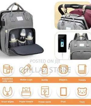 Photo - Backpack Baby Diaper Bag