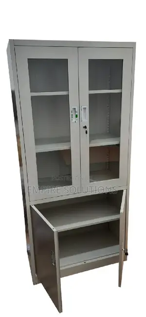 File Cabinet Half Glass