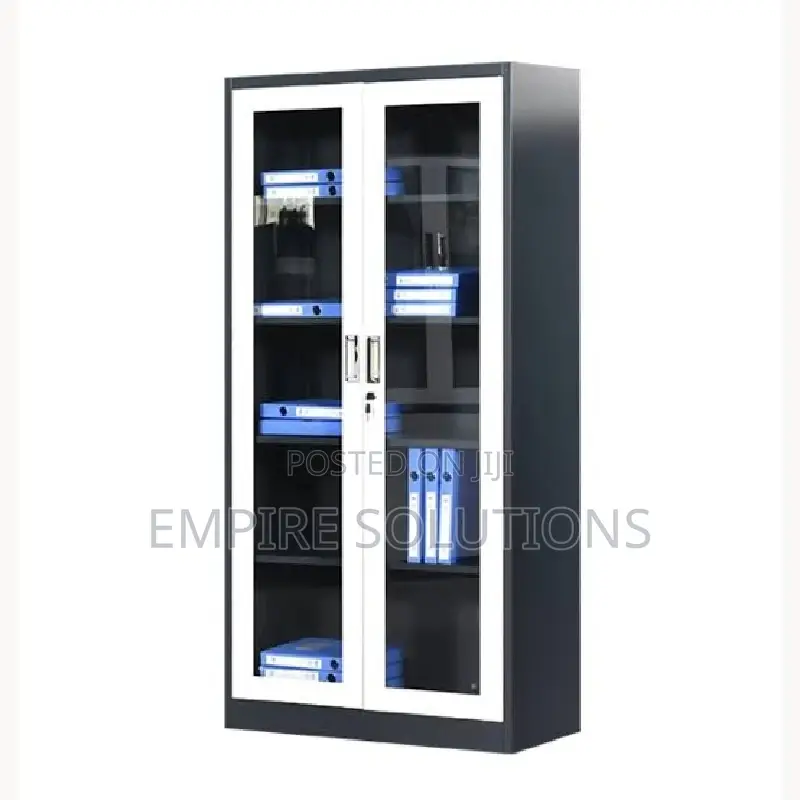 File Cabinet Full Glass/ Full Glass Steel Cabinet