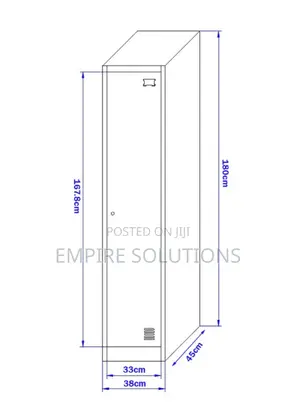 File Cabinet Storage Single Door