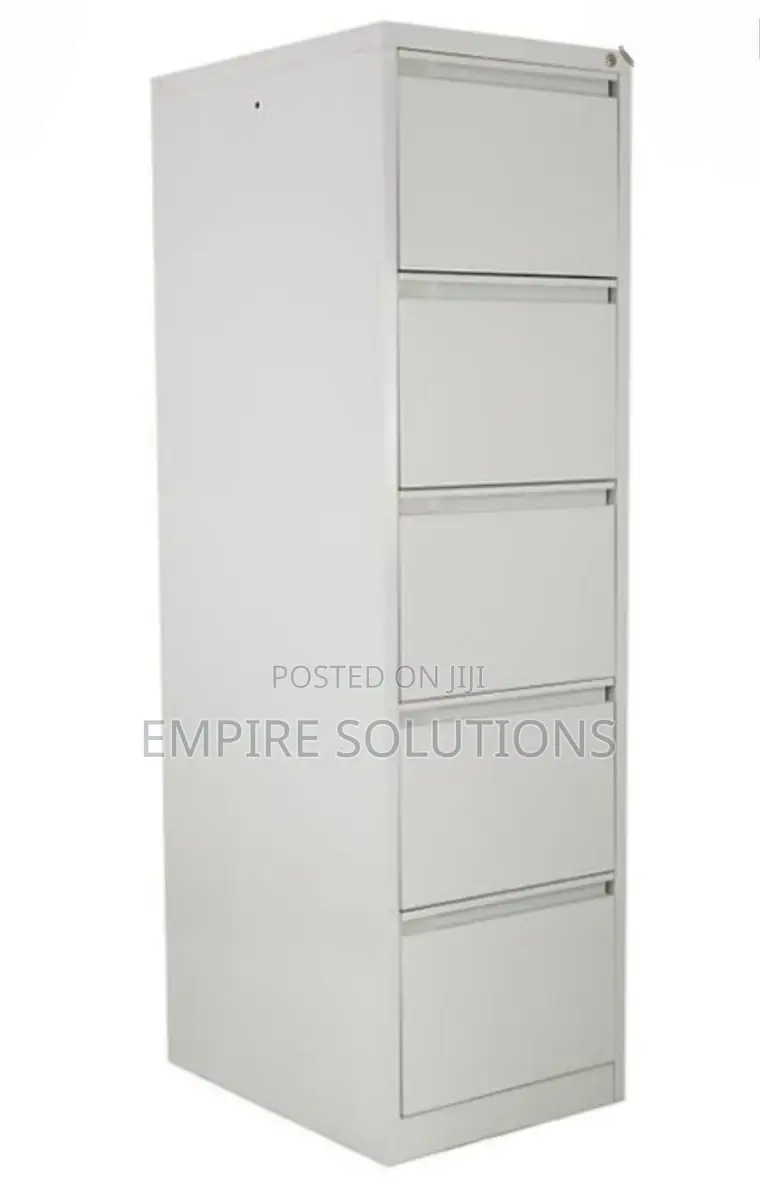 Rigid 5 Drawer File Cabinet