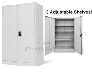 Office Steel Cabinet With Adjustable Shelves