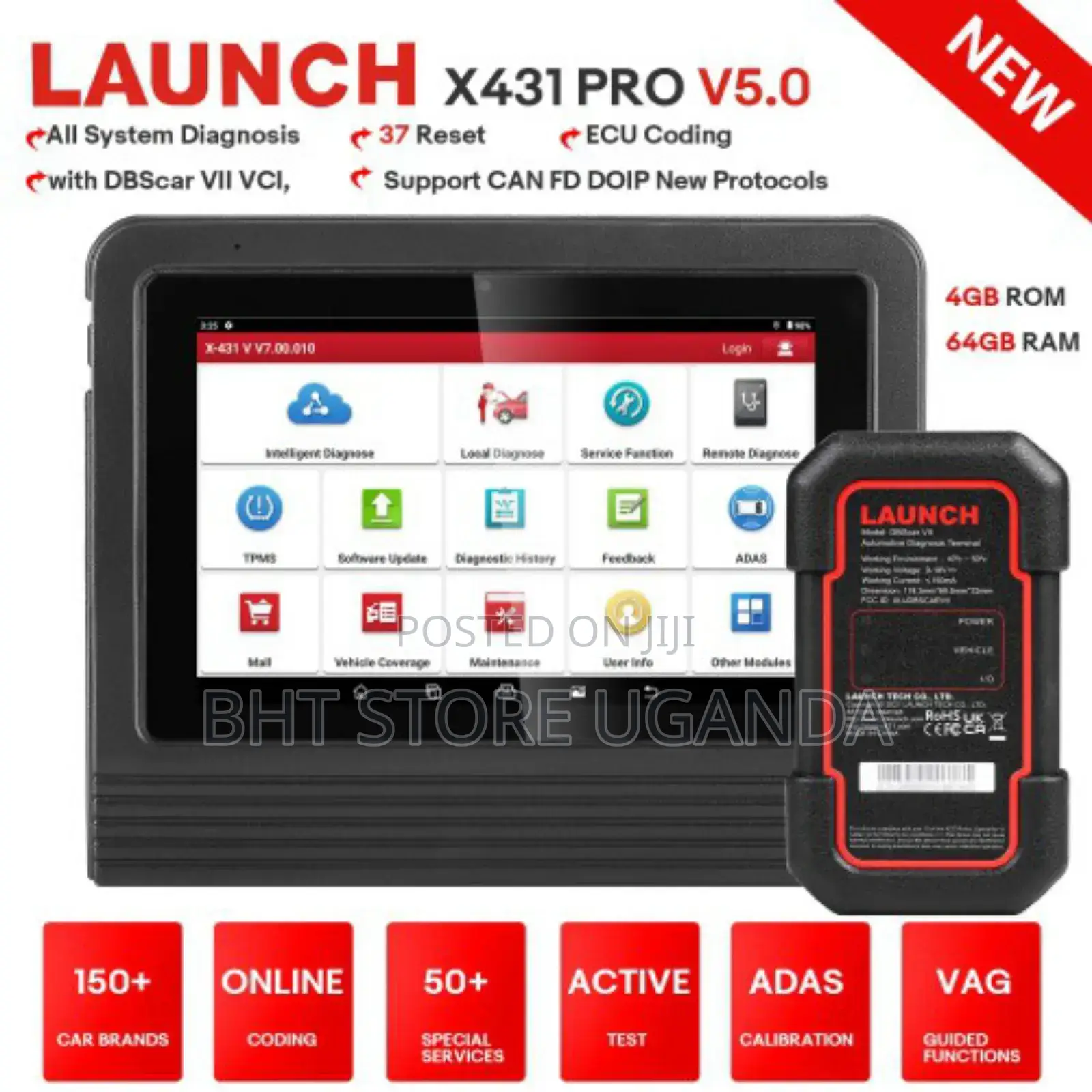 Launch X431 Pro V5.0 Car Diagnostic Tool