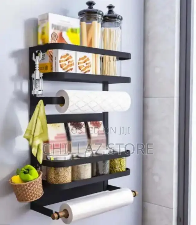 Kitchen Fridge Storage Rack