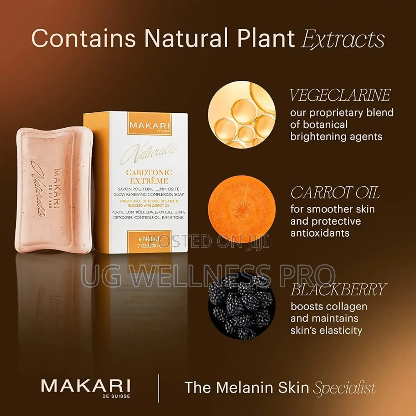 MAKARI Naturalle Carotonic Extreme Toning Soap 200g