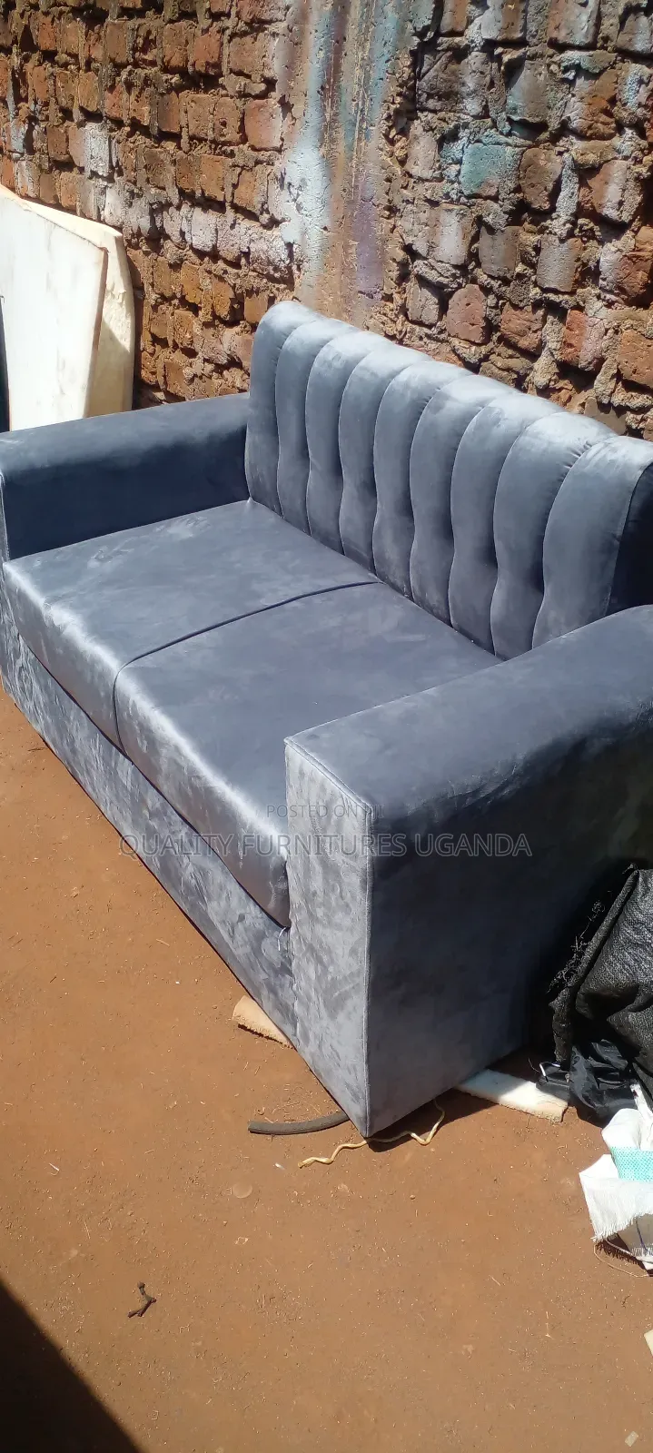 2seater Sofa Seat in Grey Colour Available