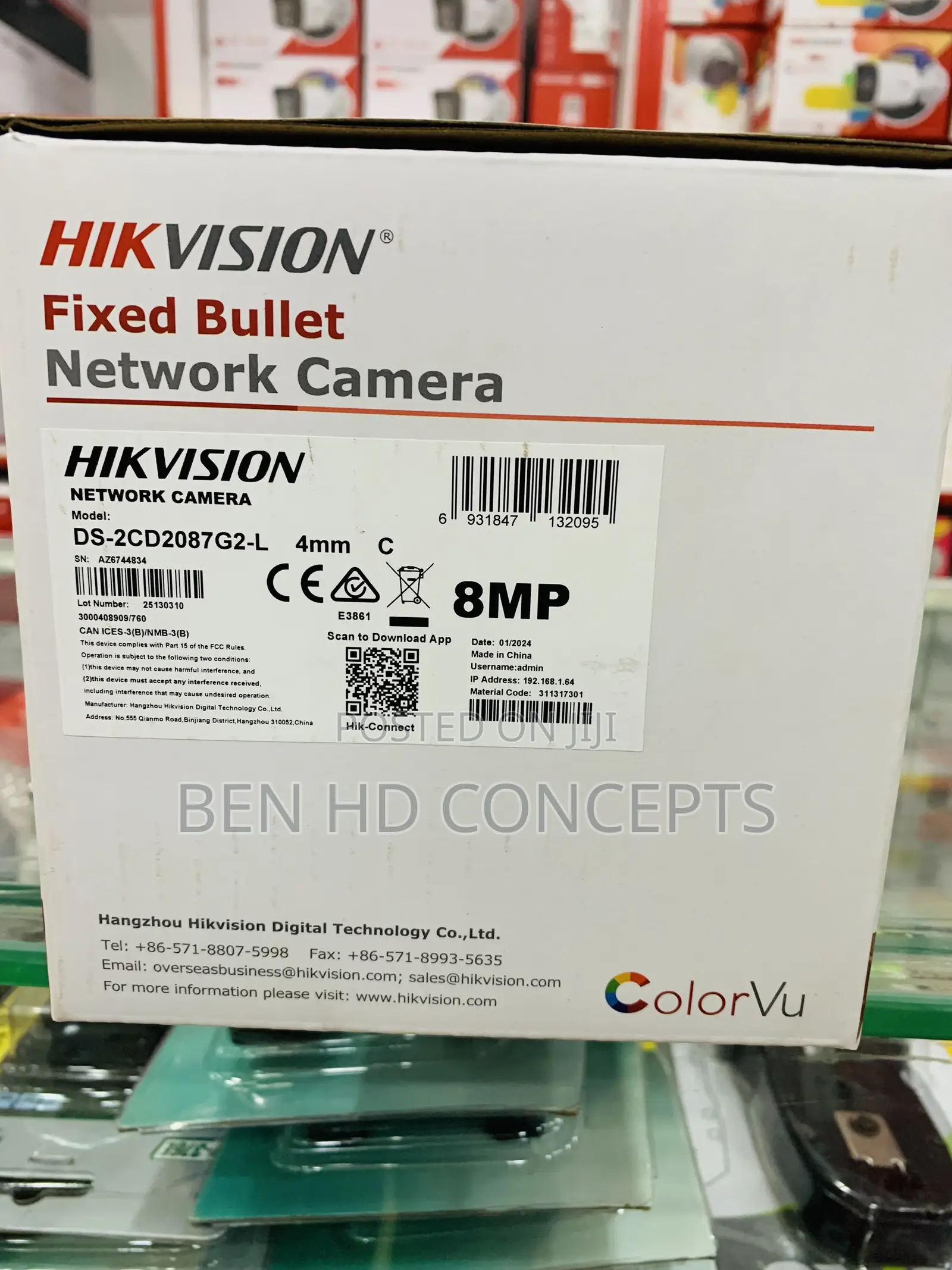 CCTV CAMERA 8mp Hik