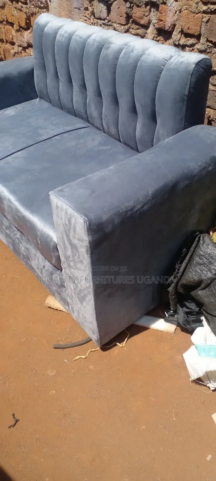 2seater Sofa Seat in Grey Colour Available