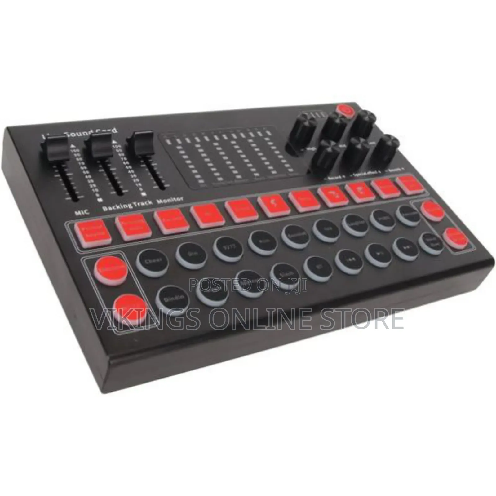 Live Sound Card Mixer Board